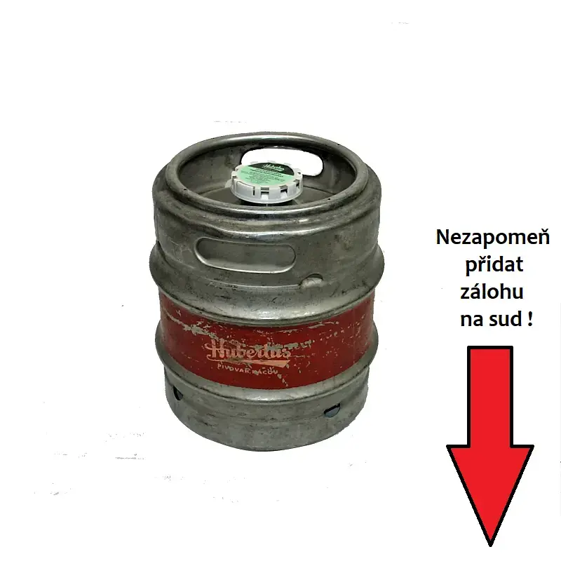 Hubertus - Světlý ležák Prémium 10 ltr.