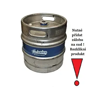 Hubertus - Světlý ležák Prémium 30 ltr.