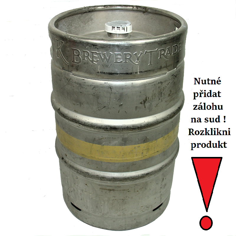 Klášter 11% světlý ležák 50 ltr.