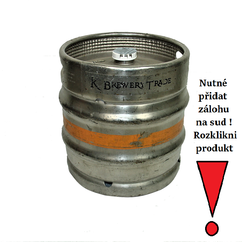 Klášter 11% světlý ležák 30 ltr.